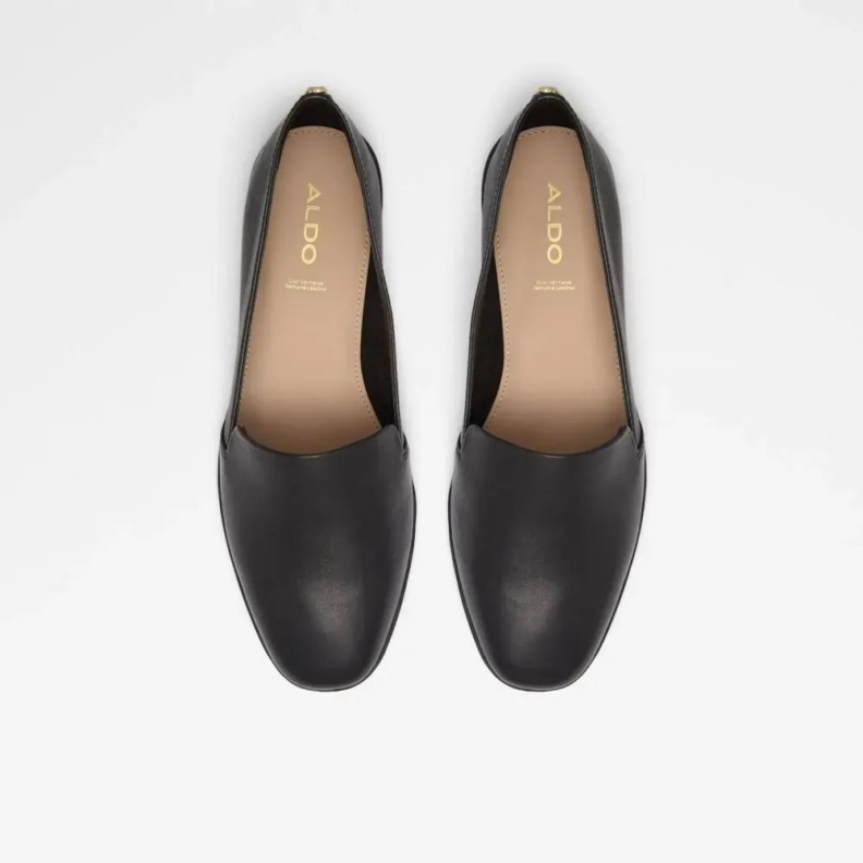 Black Fashion Aldo Veadith Women's Square Toe Loafer
