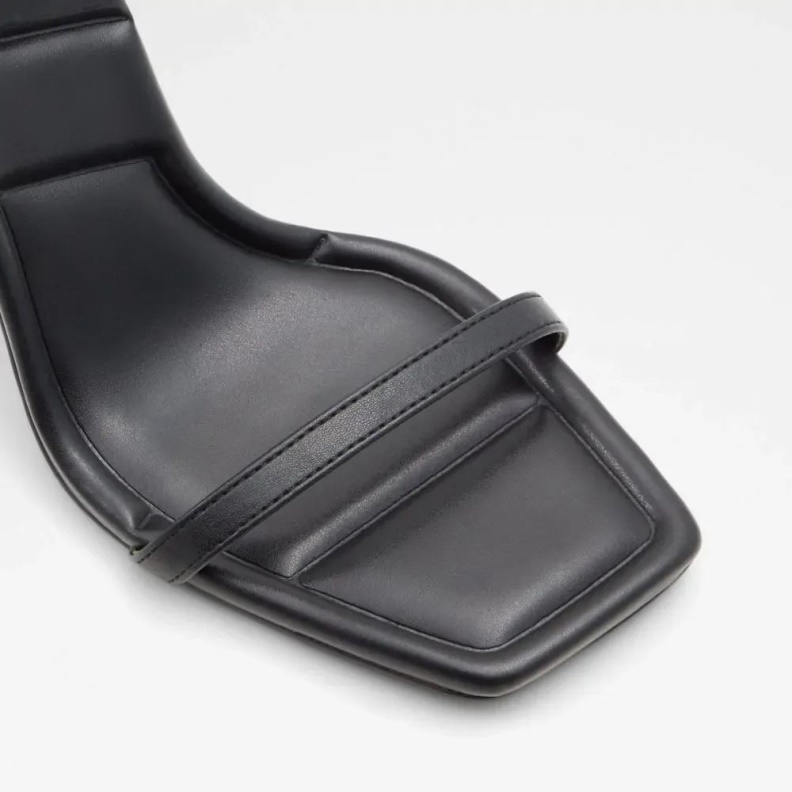 Fashion Black Vivanti Women's Ankle Strap Heeled Shoe Aldo