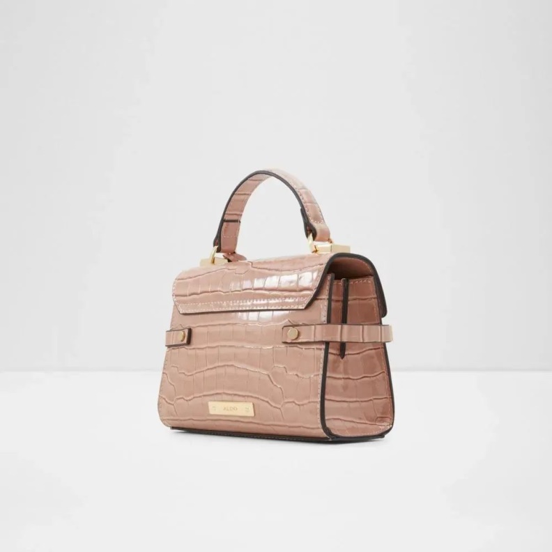 Light Pink Aldo Fashion Vontessa Women's Handbag Top Handle