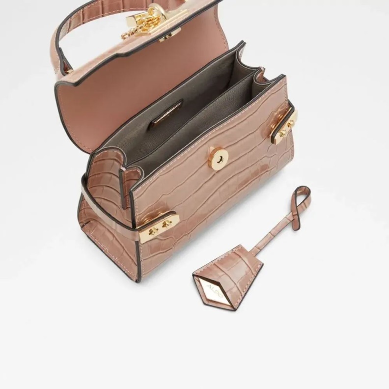 Light Pink Aldo Fashion Vontessa Women's Handbag Top Handle