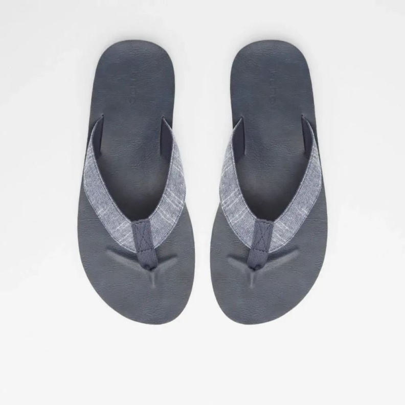 Navy Weallere Men's Flat Thong Sandal Aldo Fashion