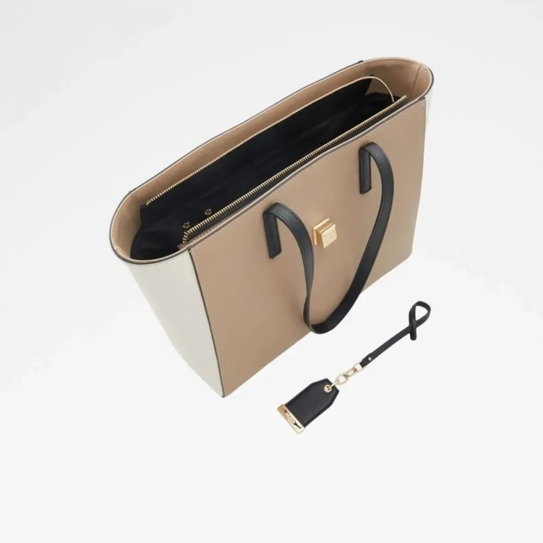 Aldo Dark-Beige Fashion Wiciewiel Women's Handbag Tote