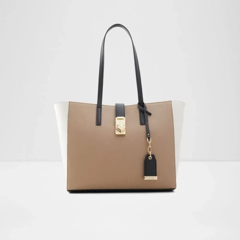 Aldo Dark-Beige Fashion Wiciewiel Women's Handbag Tote