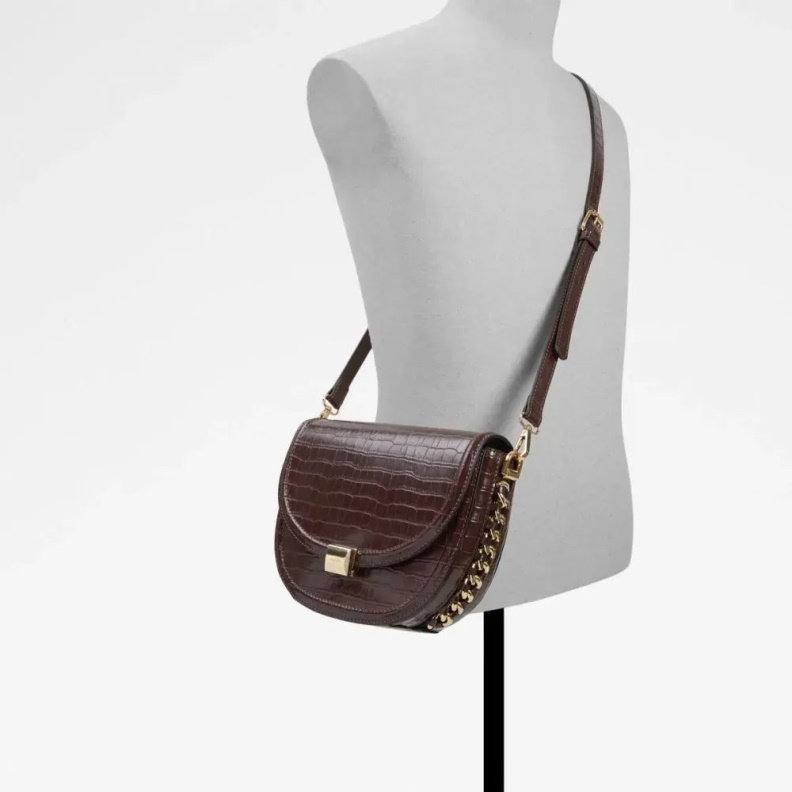 Aldo Wiaveth Women's Handbag Crossbody Brown Fashion