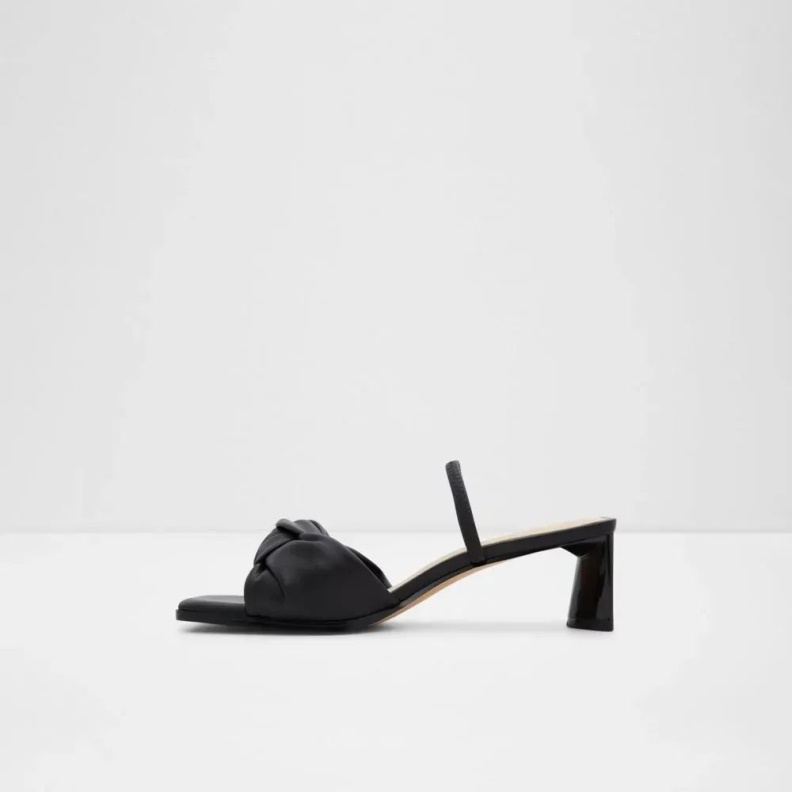 Black Aldo Fashion Wigoveth Women's Sling Back Heeled Sandal