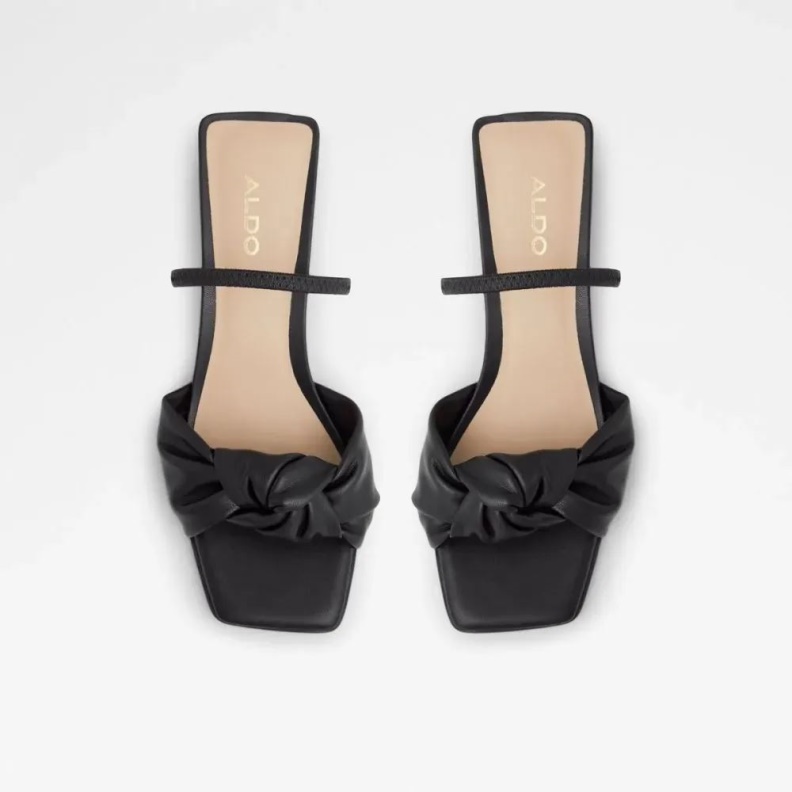 Black Aldo Fashion Wigoveth Women's Sling Back Heeled Sandal