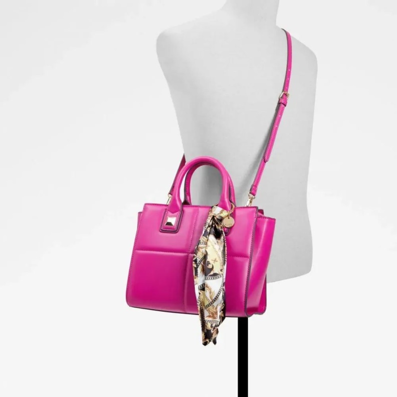 Fashion Aldo Wylalaeria Women's Handbag Top Handle Dark Pink