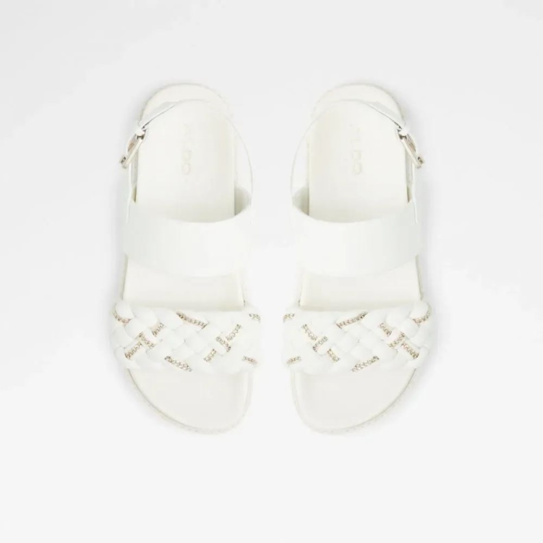 Other-White Yboha Women's Two-Piece Flat Sandal Aldo Fashion