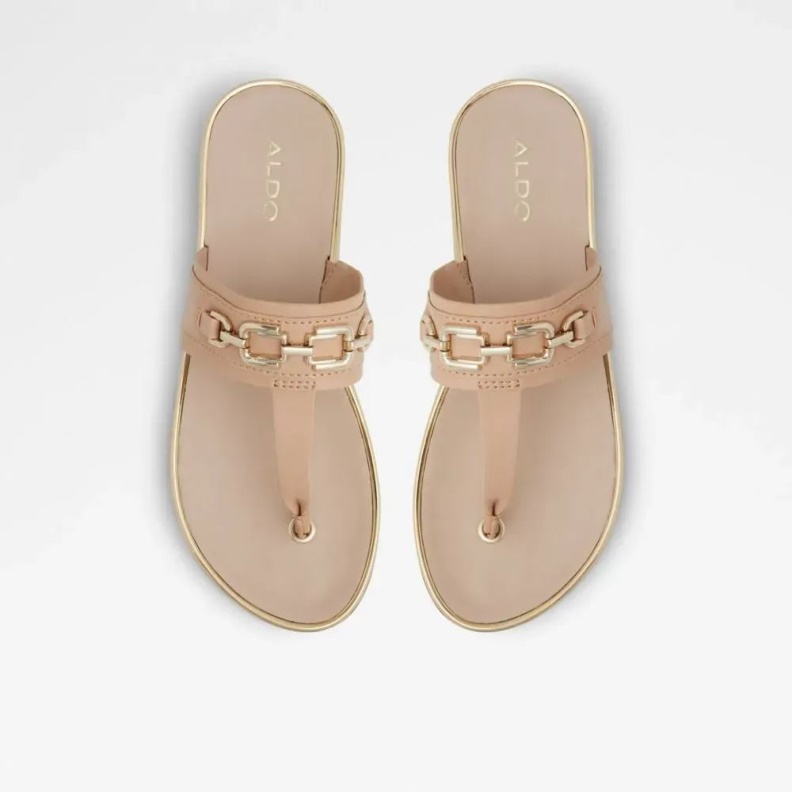 Fashion Aldo Yerral Women's T-Strap Beach Sandal Bone