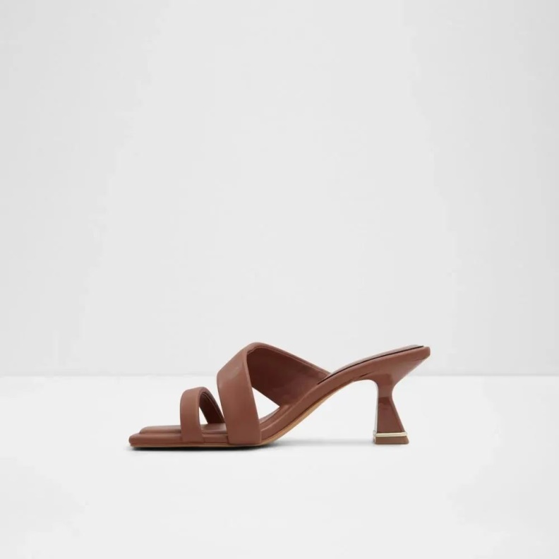 Fashion Aldo Rust Zaza Women's Strappy Heeled Sandal