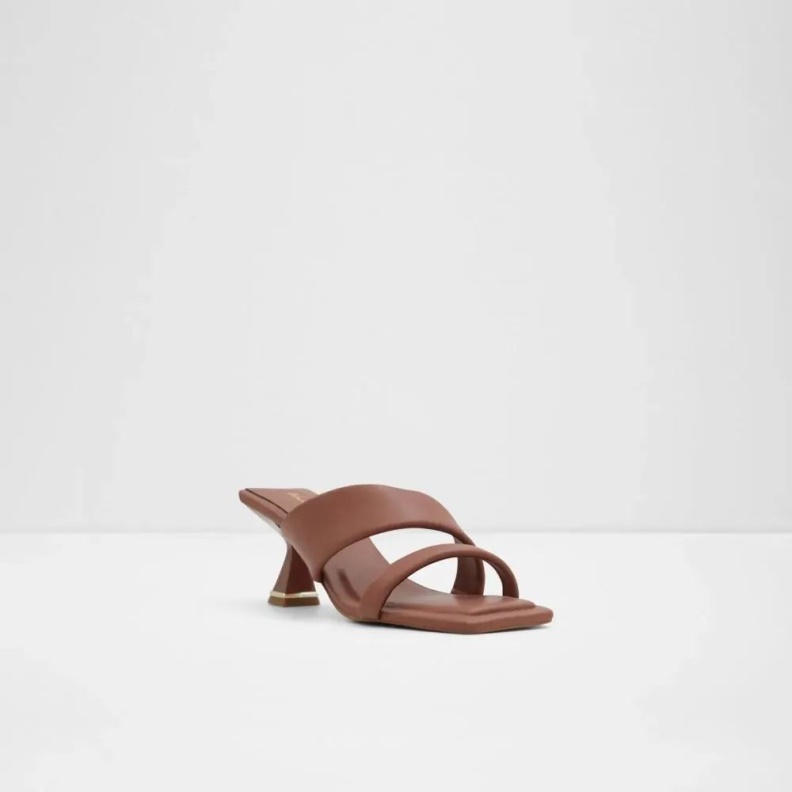 Fashion Aldo Rust Zaza Women's Strappy Heeled Sandal