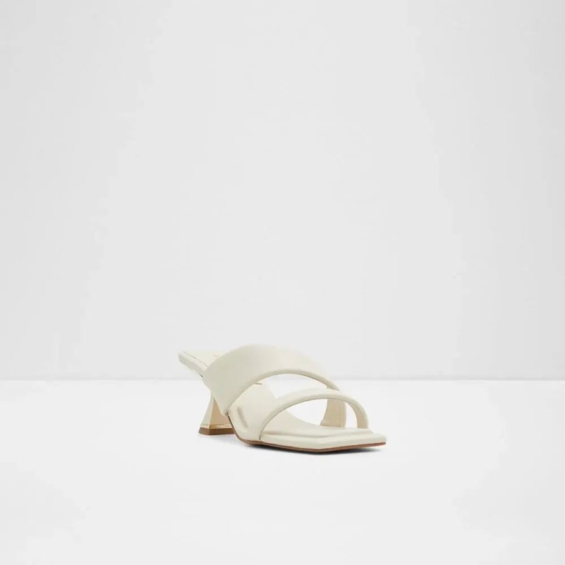 Fashion Aldo Zaza Women's Strappy Heeled Sandal Other White