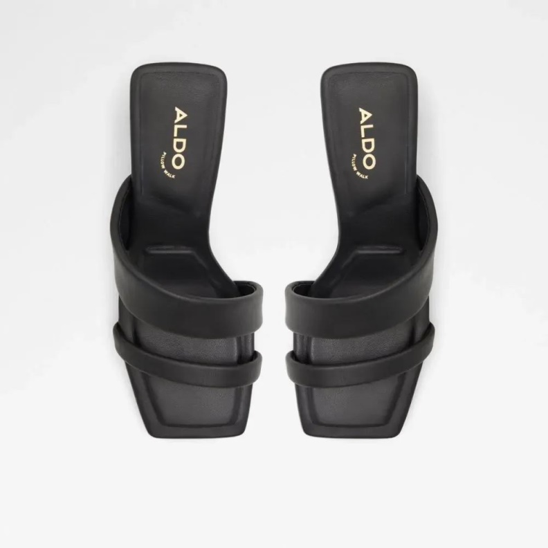 Fashion Black Zaza Women's Strappy Heeled Sandal Aldo