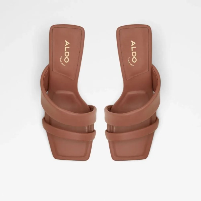 Fashion Rust Zaza Women's Strappy Heeled Sandal Aldo