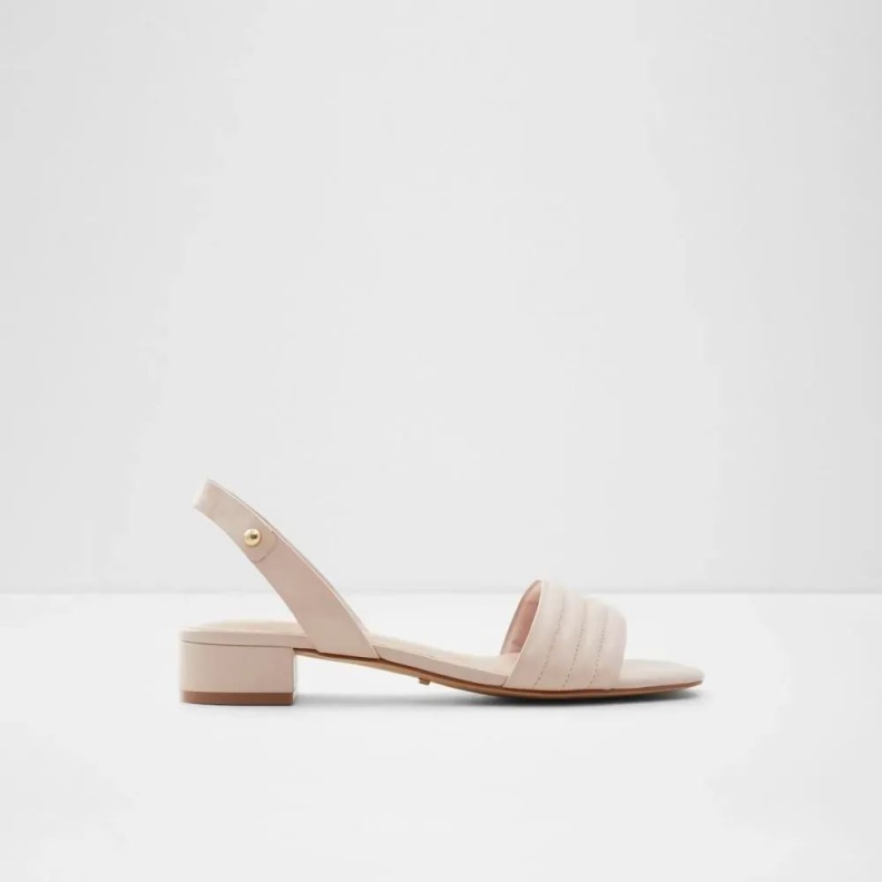 Zarewen Women's Flat Sandal Fashion Aldo Light Pink