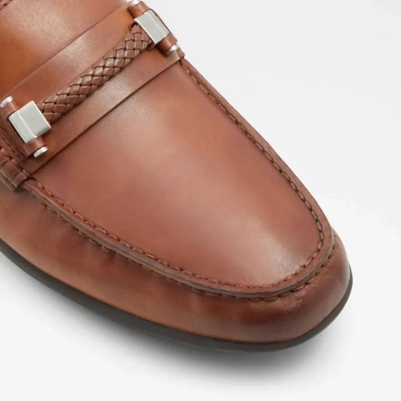 Aldo Cognac Fashion Zirnuflex Men's Flat Slip On Loafer