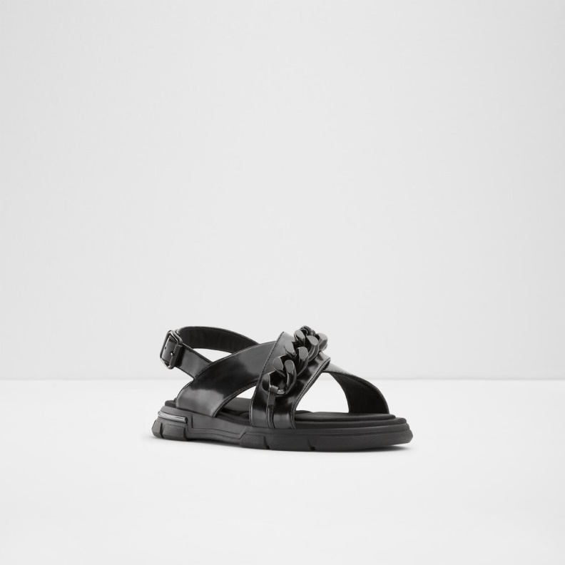 Aldo Fashion Black Strappalx