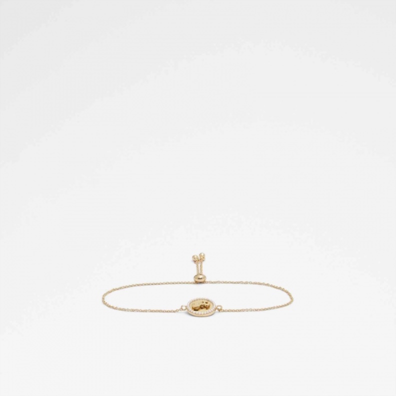 Aldo Fashion Ezousa Necklaces Light Yellow