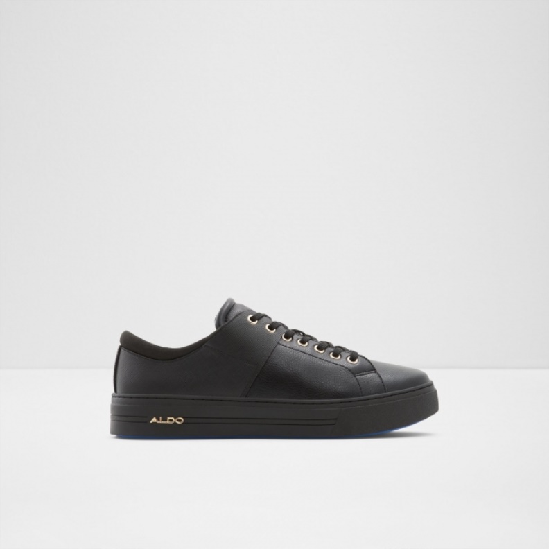 Fashion Black Agassi Low Top Sneakers Aldo