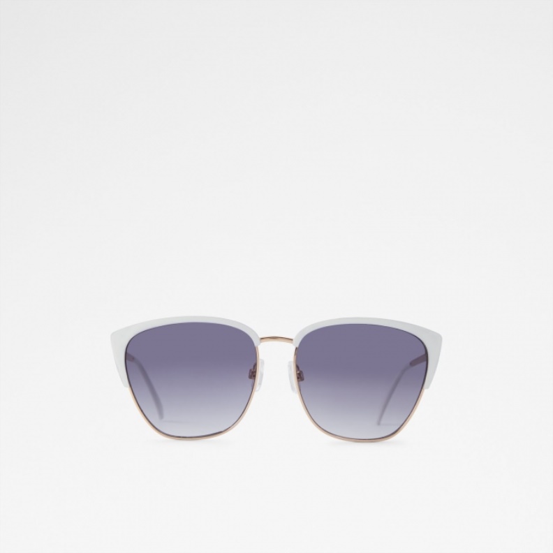 White Fashion Aldo Larewan Sunglasses
