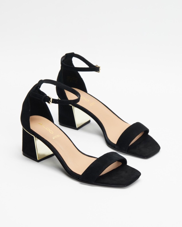 Black Kedeaviel Midi Block Heels Aldo Fashion