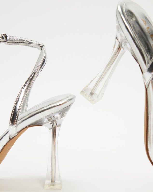 Silver Vivanti Heels Fashion Aldo